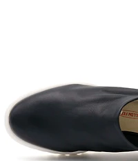 Amalfi Elettrona Leather Comfort Slingback Clogs