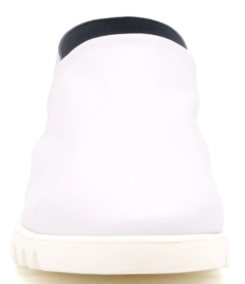 Amalfi Elettrona Leather Comfort Slingback Clogs