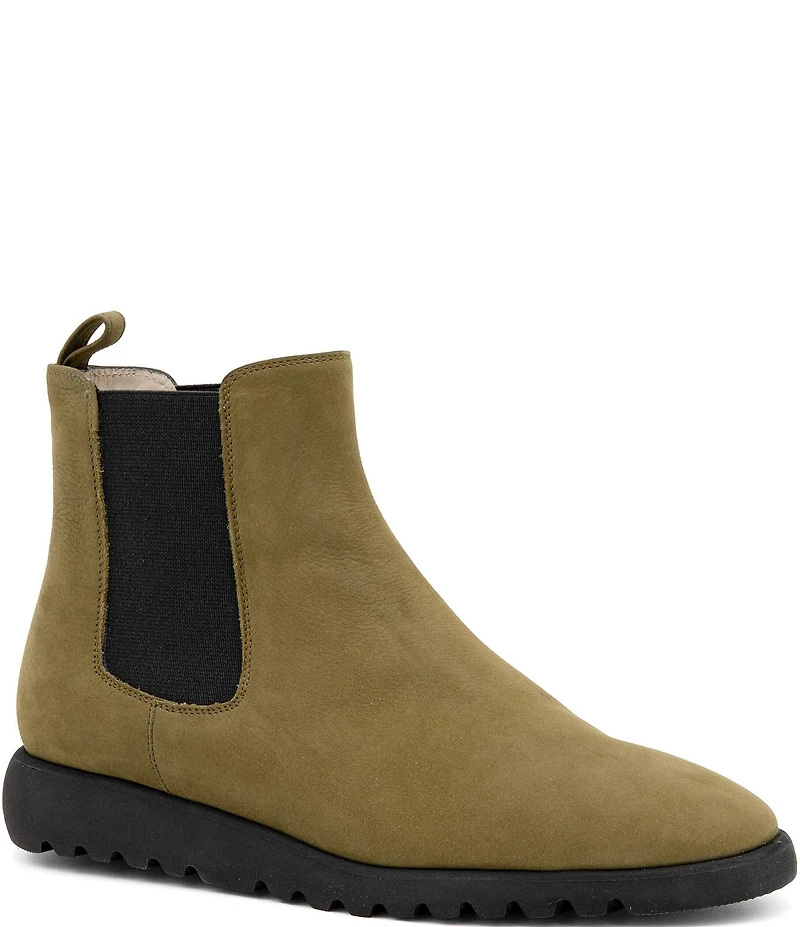 Amalfi Elios Nubuck Suede Chelsea Booties
