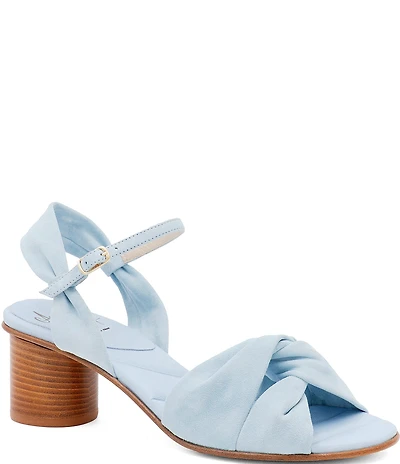 Amalfi Ellisse Suede Ankle Strap Dress Sandals