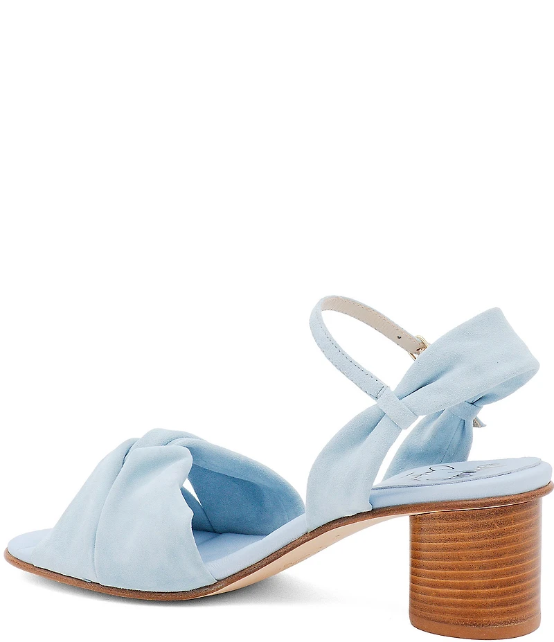 Amalfi Ellisse Suede Ankle Strap Dress Sandals