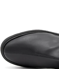 Amalfi Ermanno Stretch Leather Platform Booties