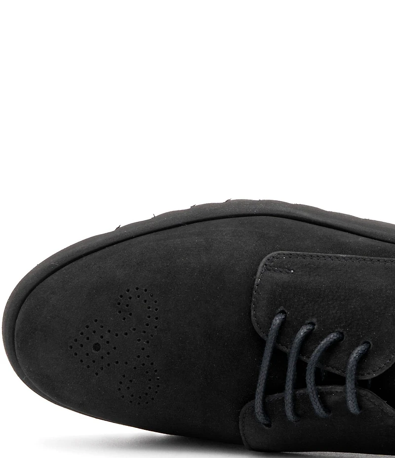 Amalfi Esatta Perforated Suede Lug Oxfords