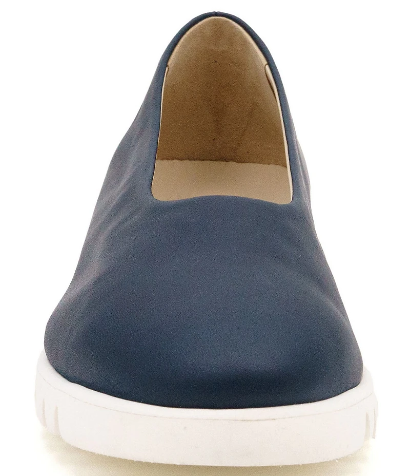 Amalfi Estate Leather Lug Ballet Flats