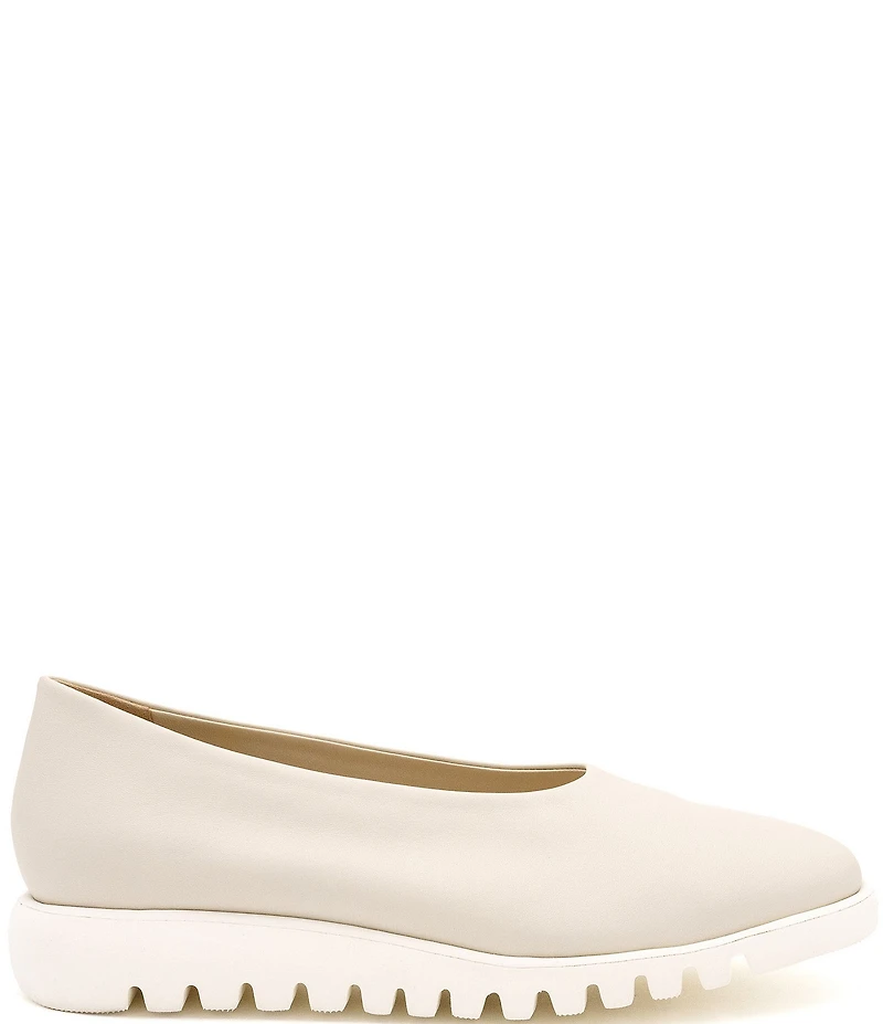 Amalfi Estate Leather Lug Ballet Flats