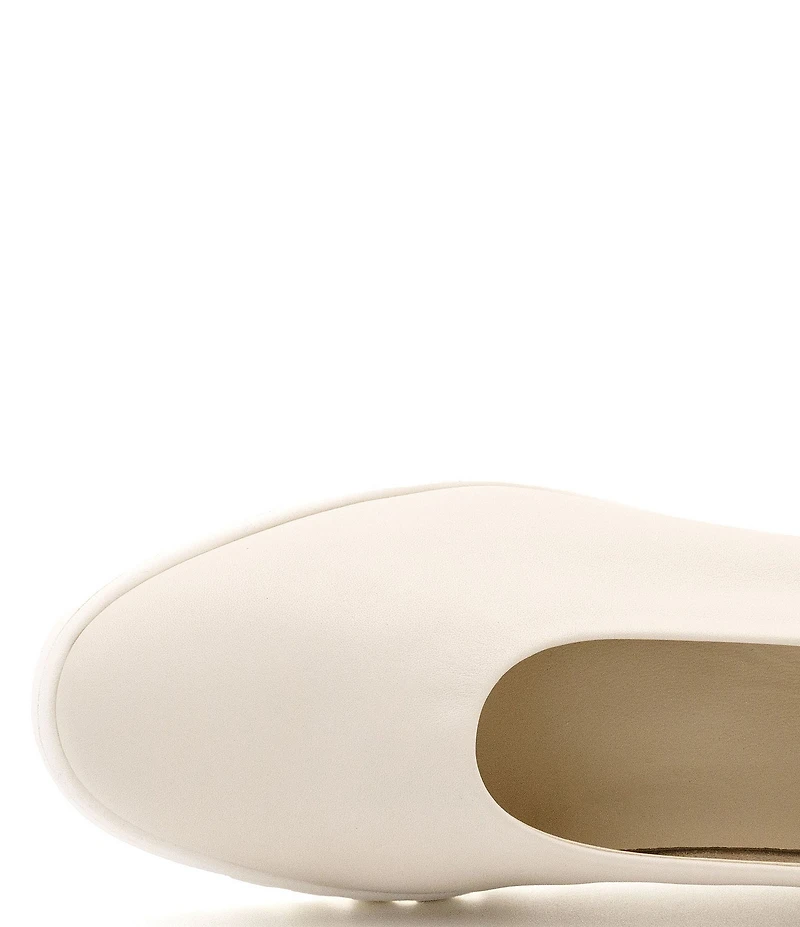 Amalfi Estate Leather Lug Ballet Flats