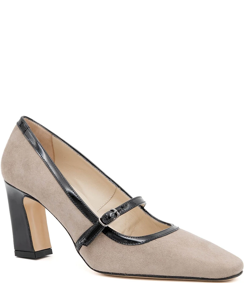 Amalfi Flavio Suede Mary Jane Pumps