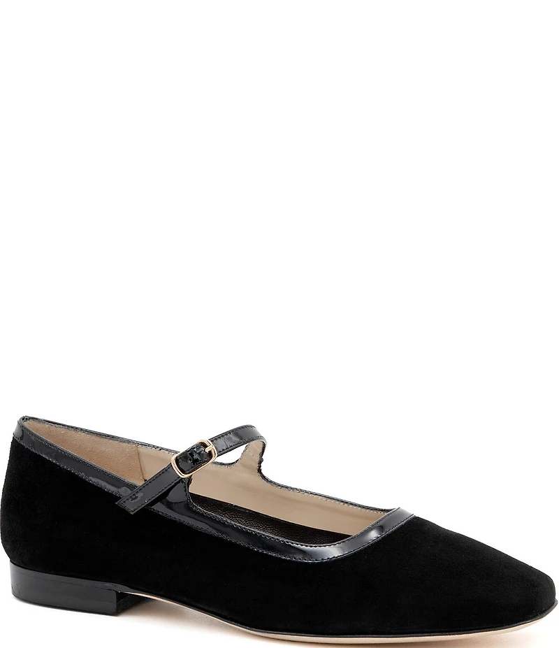 Amalfi Galba Suede Mary Jane Flats