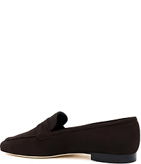Amalfi Ganzo Nubuck Suede Penny Loafers