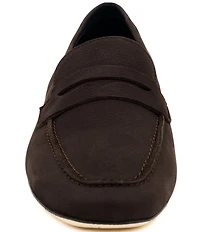 Amalfi Ganzo Nubuck Suede Penny Loafers