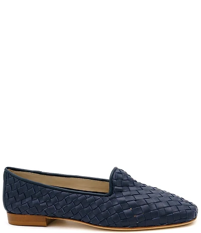 Amalfi Gastone Woven Leather Loafers
