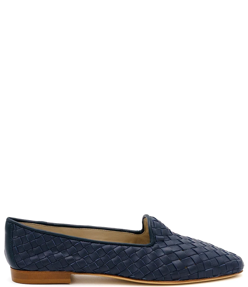 Amalfi Gastone Woven Leather Loafers