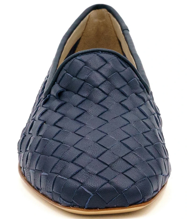 Amalfi Gastone Woven Leather Loafers
