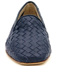Amalfi Gastone Woven Leather Loafers