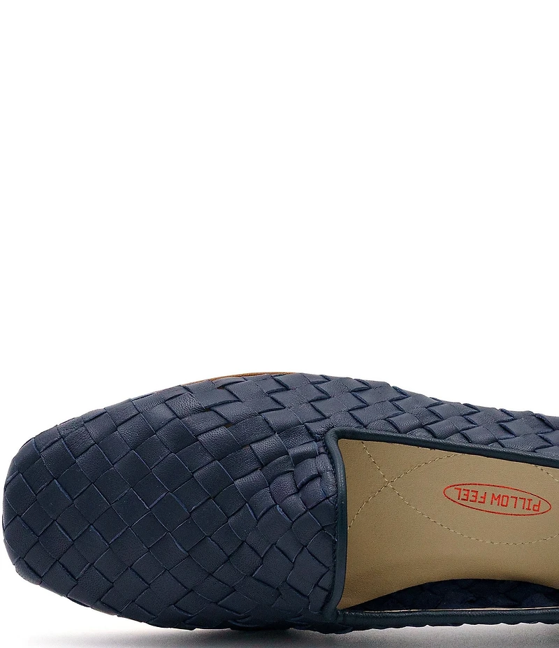 Amalfi Gastone Woven Leather Loafers