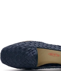 Amalfi Gastone Woven Leather Loafers