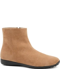 Amalfi Jade Suede Casual Booties