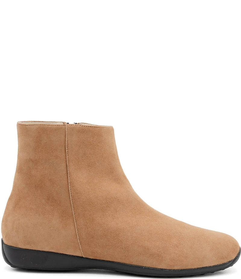 Amalfi Jade Suede Casual Booties