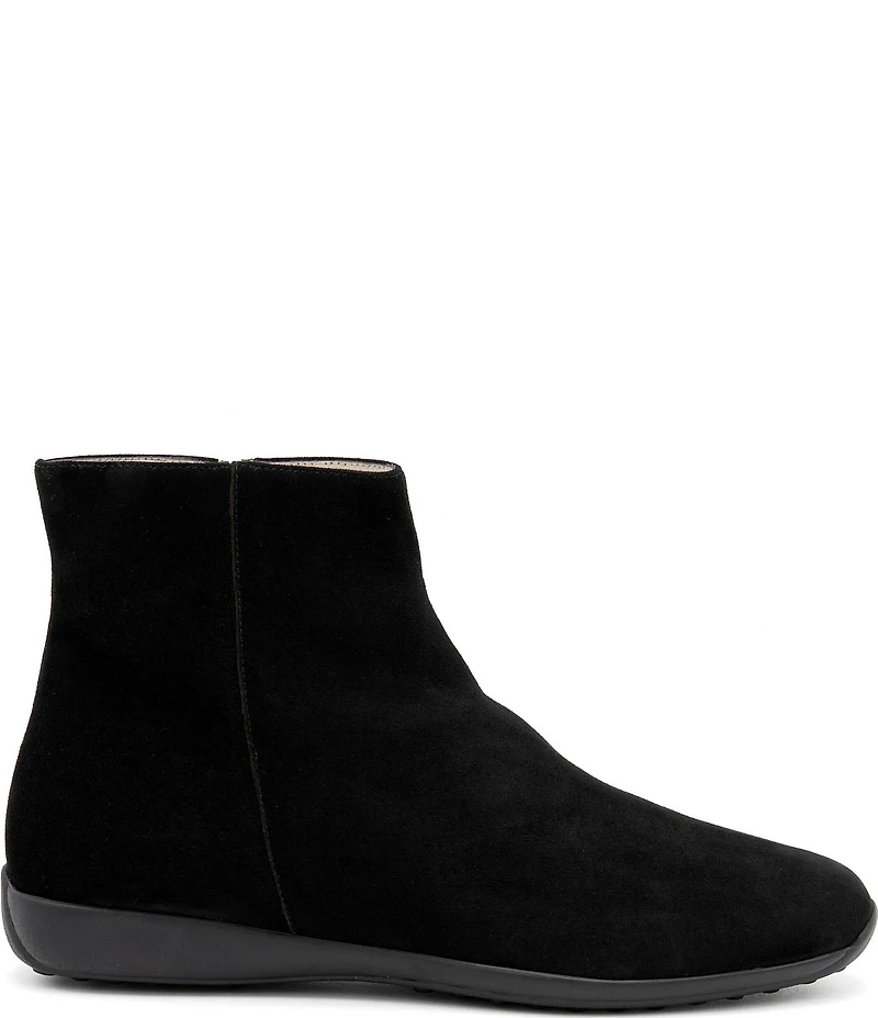 Amalfi Jade Suede Casual Booties