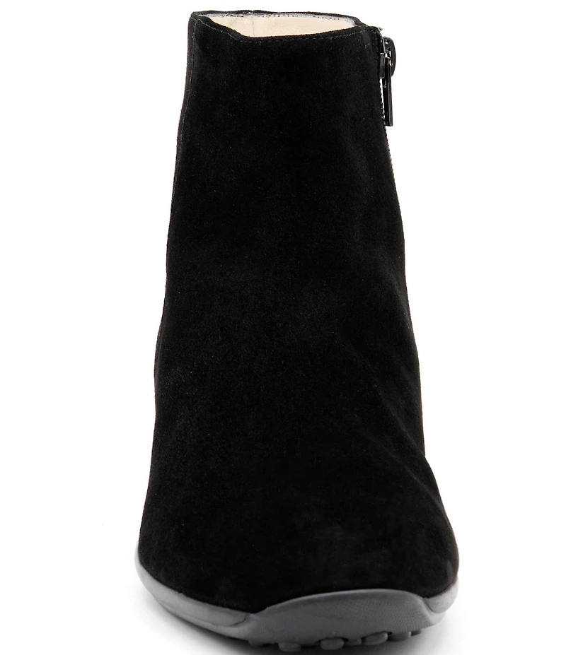 Amalfi Jade Suede Casual Booties
