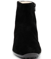 Amalfi Jade Suede Casual Booties