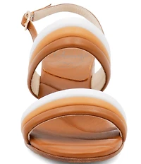 Amalfi Macedonia Leather Slingback Sandals