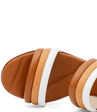 Amalfi Macedonia Leather Slingback Sandals