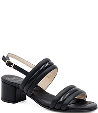 Amalfi Macedonia Leather Slingback Sandals