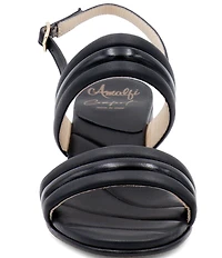 Amalfi Macedonia Leather Slingback Sandals