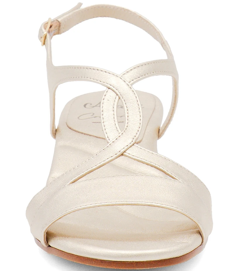 Amalfi Mago Leather Criss Cross Dress Sandals