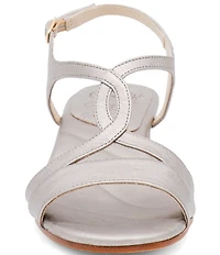 Amalfi Mago Leather Criss Cross Dress Sandals