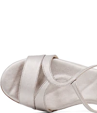 Amalfi Mago Leather Criss Cross Dress Sandals