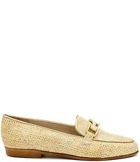 Amalfi Ode Leather Bit Buckle Detail Loafers