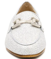 Amalfi Ode Leather Bit Buckle Detail Loafers