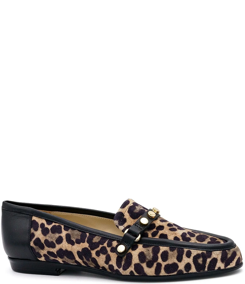 Amalfi Optima Leopard Print Bit Loafers