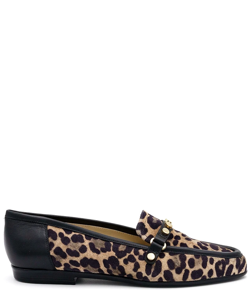Amalfi Optima Leopard Print Bit Loafers