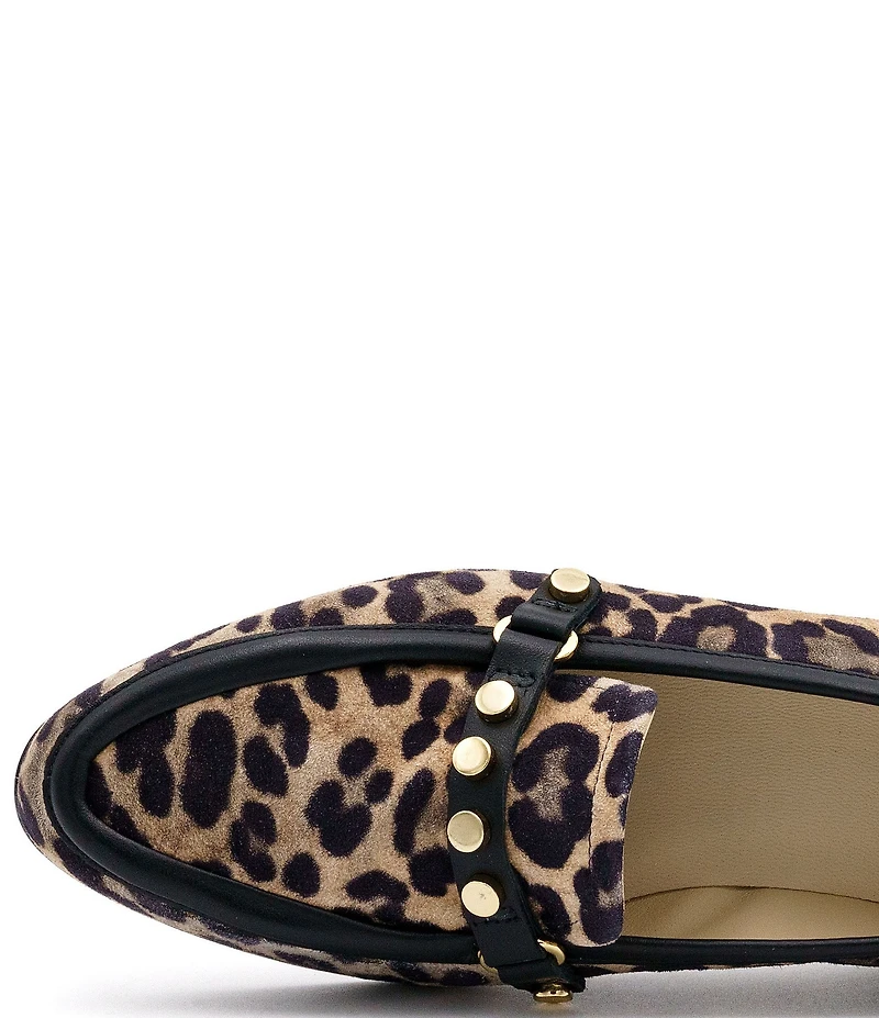 Amalfi Optima Leopard Print Bit Loafers
