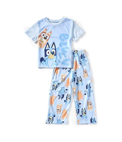 AME Little Boys Bluey Short-Sleeve Pajama T-Shirt & Coordinating Pajama Pant Set