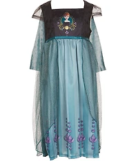 AME Little/Big Girls Short Sleeve Anna Is Royalty Fantasy Gown