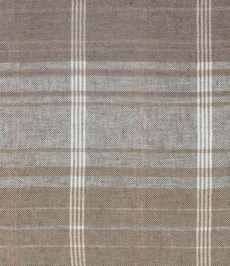 Amity Home Barber Plaid Accent Tube Decorative Pillow