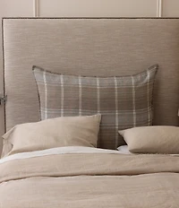 Amity Home Barber Plaid Sham