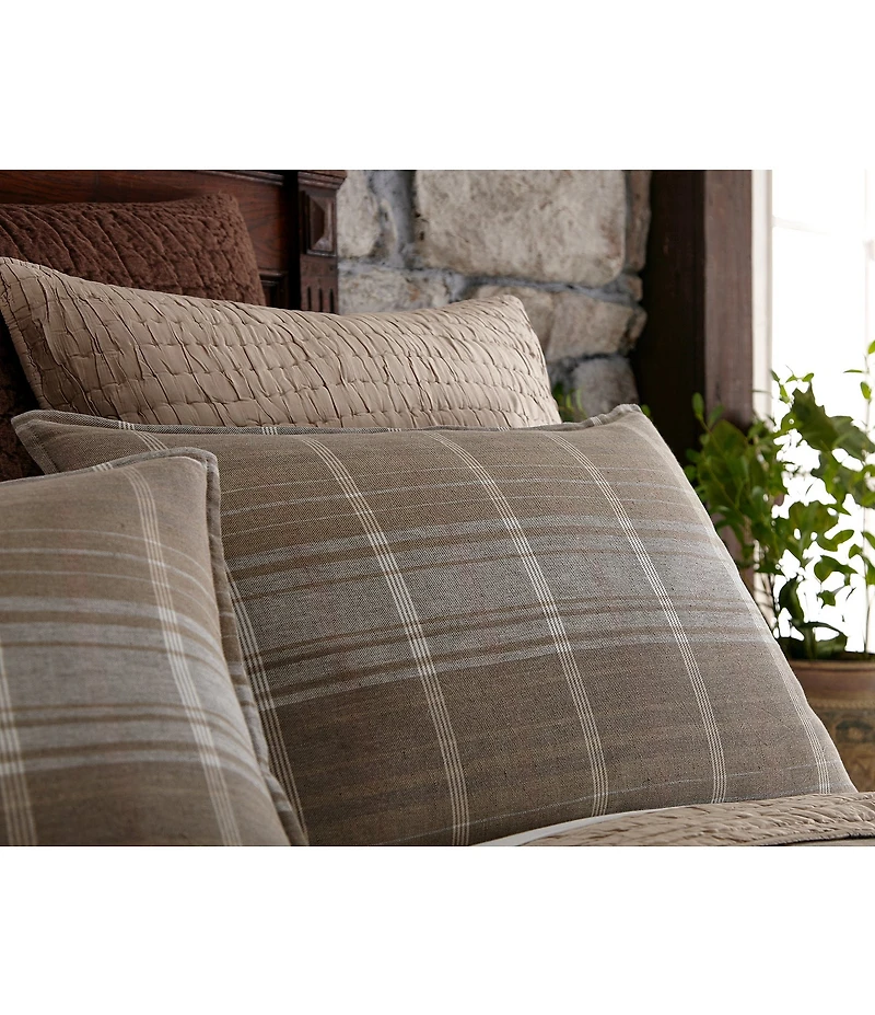 Amity Home Barber Plaid Sham