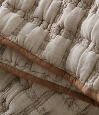 Amity Home Claudia Blocked Cotton Euro Sham