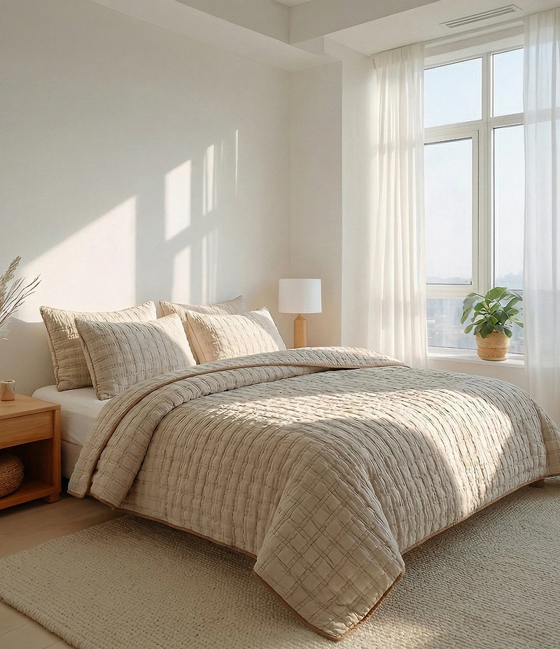 Amity Home Claudia Blocked Quilt
