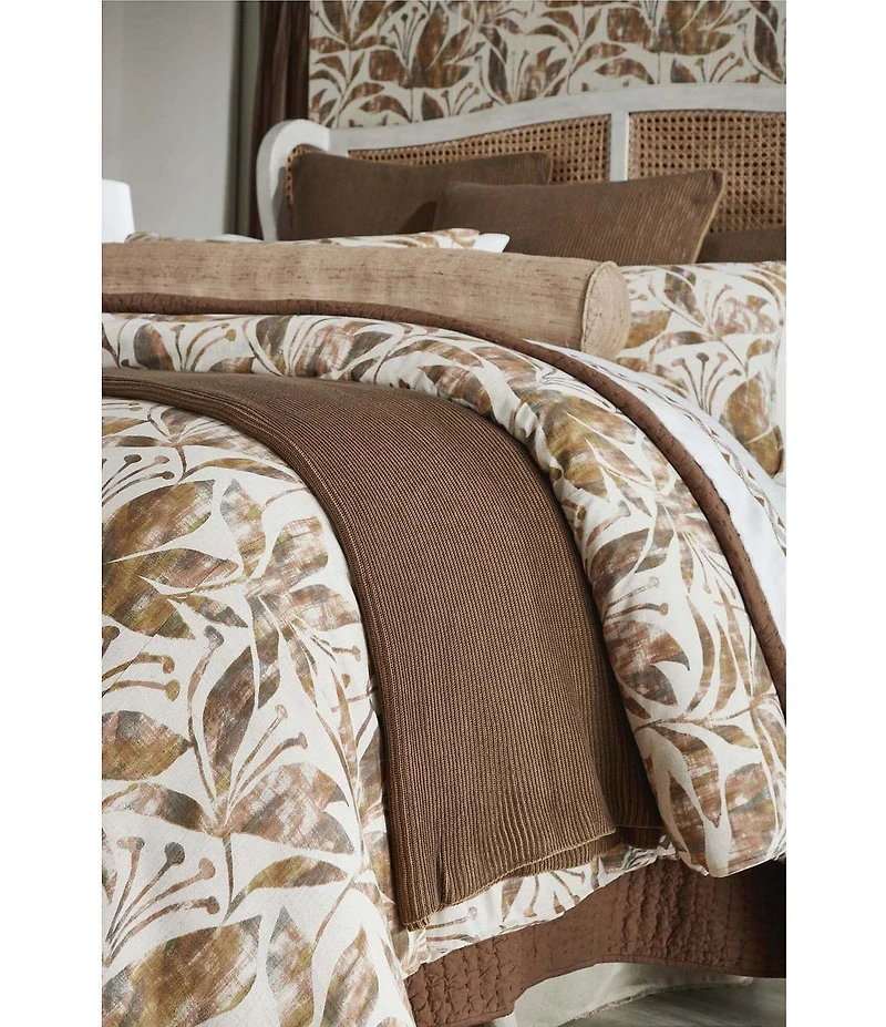 Amity Home Frida Distressed Botanical Print Duvet Cover