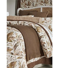 Amity Home Frida Distressed Botanical Print Duvet Cover