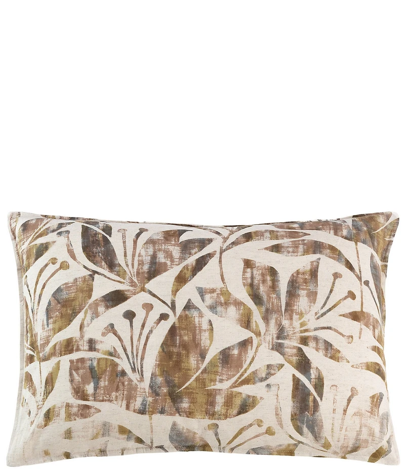 Amity Home Frida Distressed Botanical Print Sham