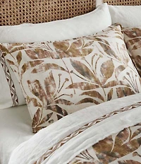 Amity Home Frida Distressed Botanical Print Sham