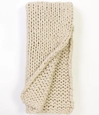 Amity Home Gage Cable Knit Throw Blanket