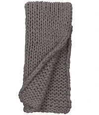 Amity Home Gage Cable Knit Throw Blanket